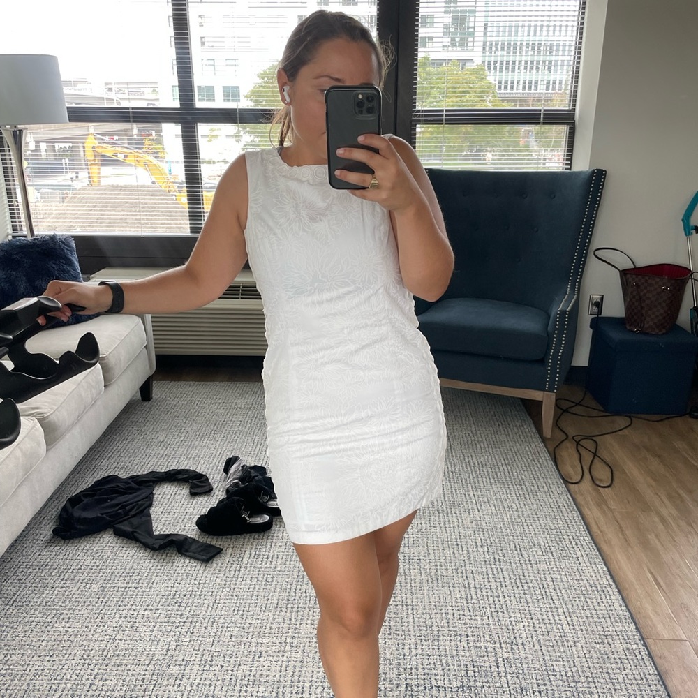Lilly Pulitzer white dress